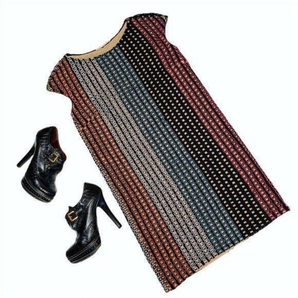 MARCO de VINCENZO Rainbow Runway Dress Size 0
